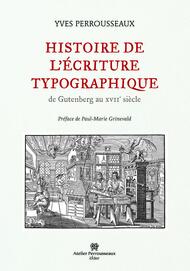 Ebook : Histoire de l'Écriture Typographique