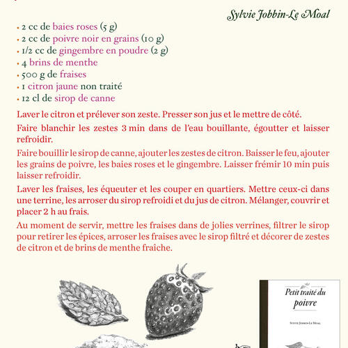 Des recettes sans allergènes !  Des recettes sans allergènes !