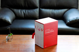 Coffret de la collection Histoire de l'écriture typographique Coffret de la collection Histoire de l'écriture typographique